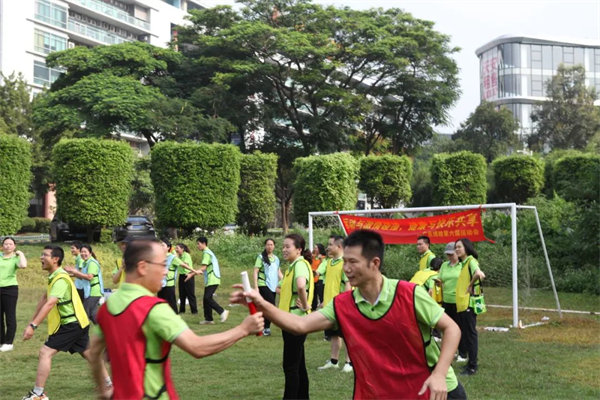 運動與激情碰撞，健康與快樂共享—廣東博皓第六屆運動會   -傳統(tǒng)接力賽