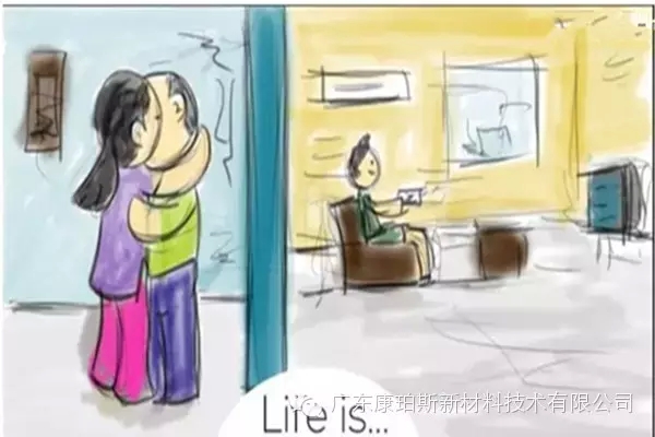 人生就是。。。 就算孩子在家，還是忍不住與40歲的另一半偷偷親一口